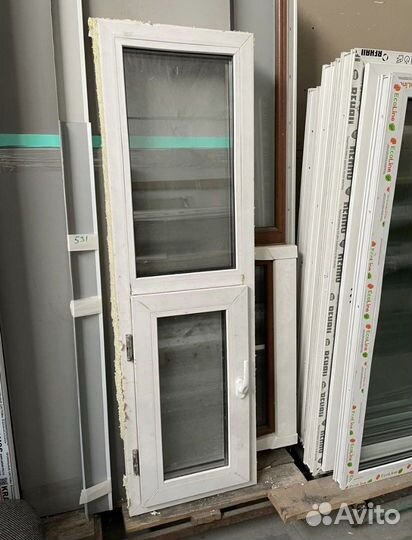 Пластиковое окно, 450/1500 мм