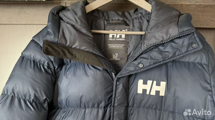 Пуховик мужской длинный Helly Hansen