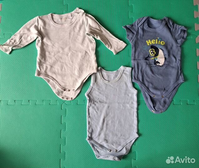 Пакет одежды для мальчика 6-9 месяцев