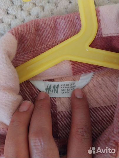 Тёплая рубашка H&M
