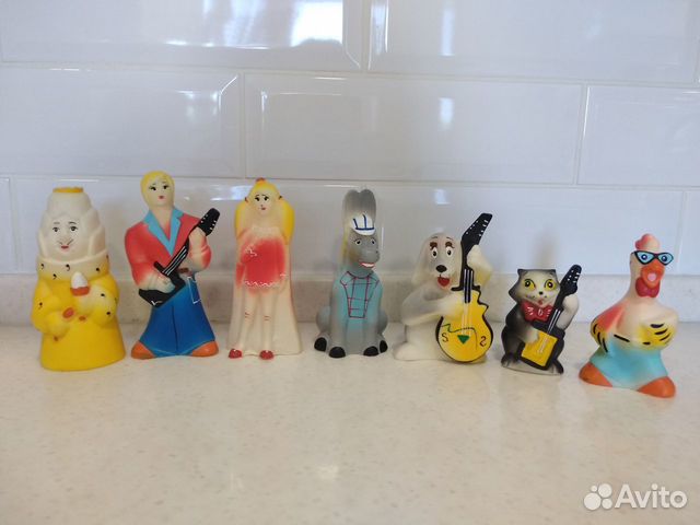 Набор резиновых игрушек «Бременские музыканты