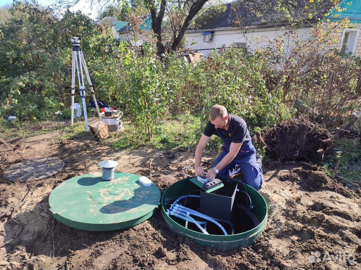 Септик под ключ за 1 день. Автономная канализация