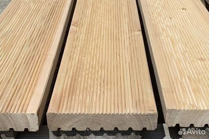 Террасная доска Вельвет 27*142*3000 сорт ав