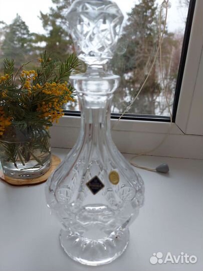 Графин Чехия хрустальный для водки