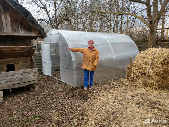 Теплица 3 на 6 из поликарбоната