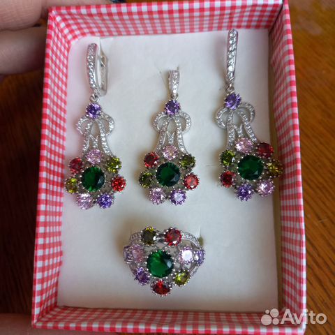 Серебряные сережки новые