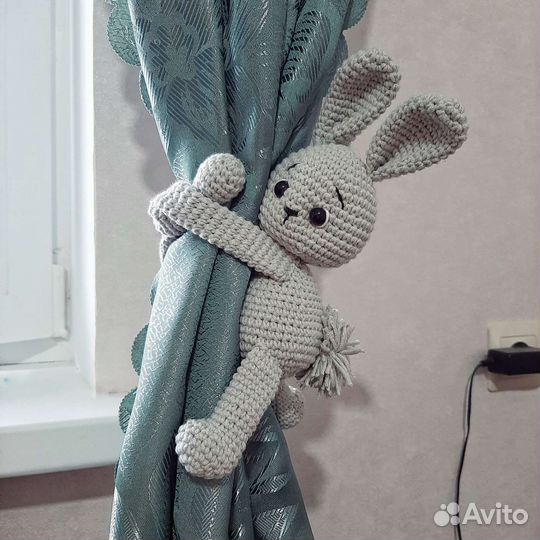 Держатель для штор амигуруми под заказ
