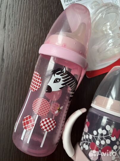 Бутылочки/соски nuk