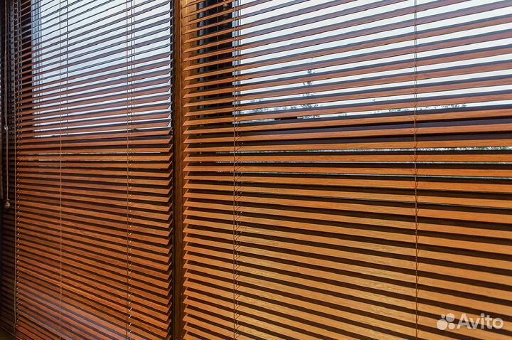 Деревянные жалюзи от производителя
