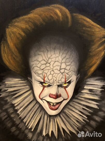 Клоун Пеннивайз. Оно. Картина