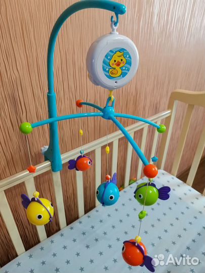 Музыкальный мобиль рыбки