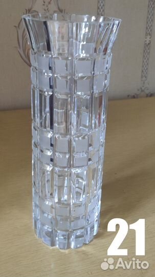 Хрусталь вазы, фужеры