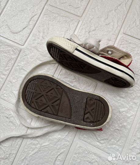 Кеды converse красные б/у