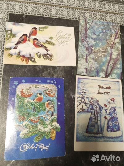 Открытки СССР чистые