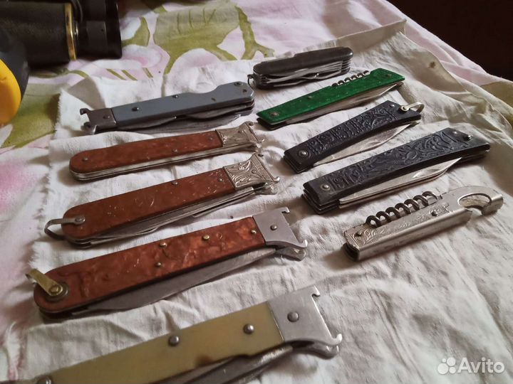 Бытовые походные складные ножи