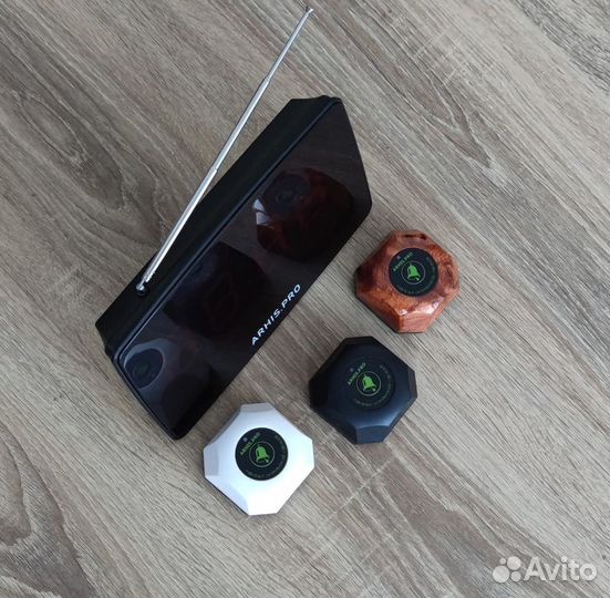 Кнопки вызова официанта Бургер и табло вызова