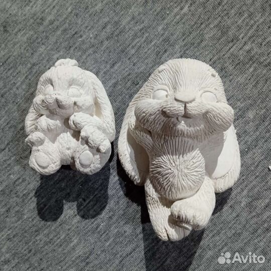 Гипсовые фигуры для раскраски