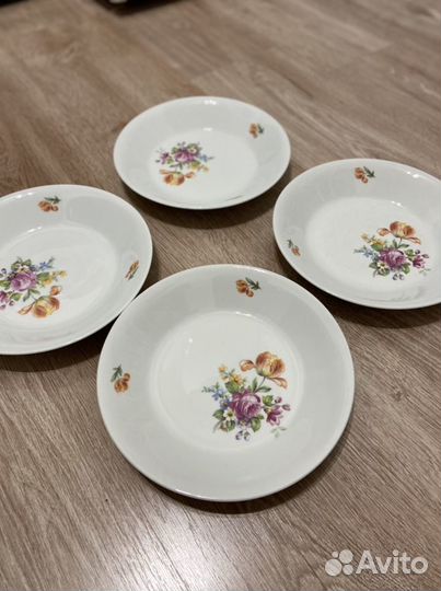 Фарфоровые тарелки kahila