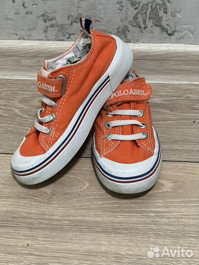 Кеды us polo детские 29 размер и 30 размер