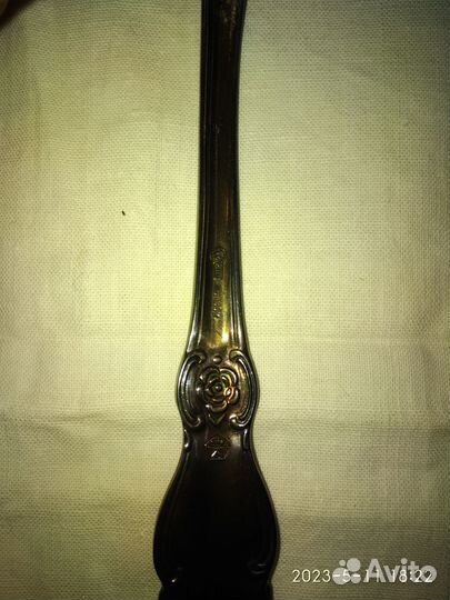 Мельхиоровые десертные ложки