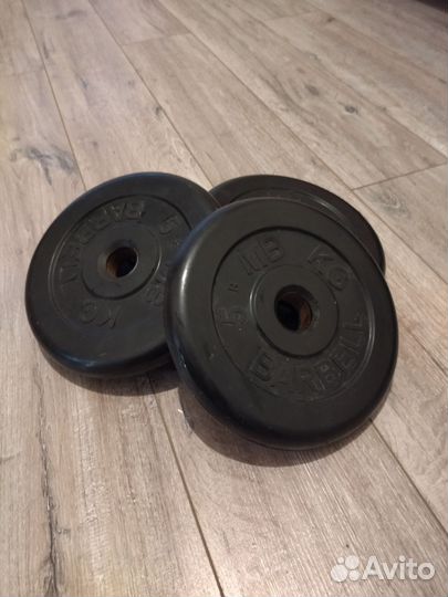 Спортивные блины для штанги/гантелей