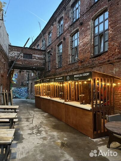 Аренда деревянных киосков