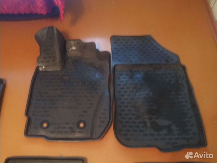 Ковры в салон автомобиля Дастр. Салон + багажник