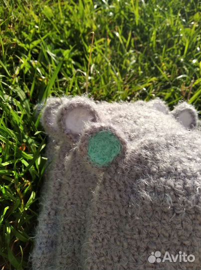 Шапочка мишка