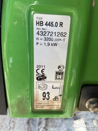 Мотокультиватор viking HB 445