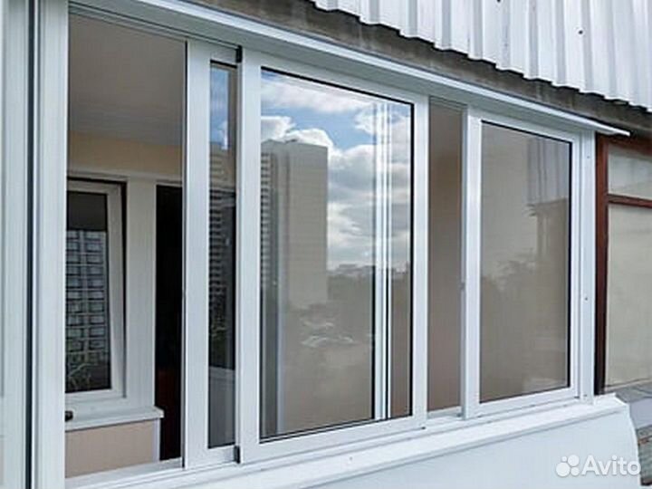Окна алюминиевые от производителя под ключ
