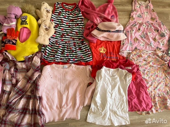 Вещи пакетом на девочку 4 года