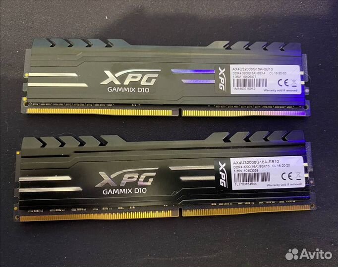 Оперативная память 2x8 xpg adata gammix d10
