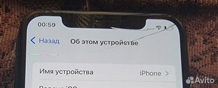 Дисплей iPhone x