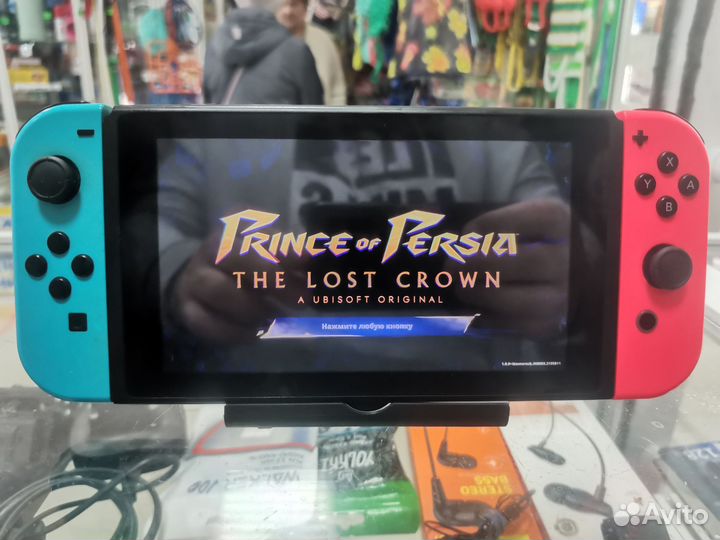 Nintendo switch прошитая+128гб