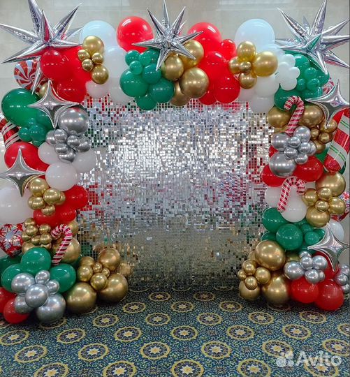 Оформление фотозоны «С Новым годом»