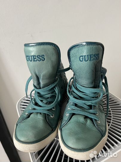 Кеды Guess, оригинал, натуральная кожа, 35 размер