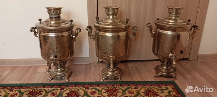 Самовар на дровах СССР