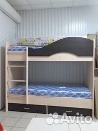 Детская двухъярусная кровать