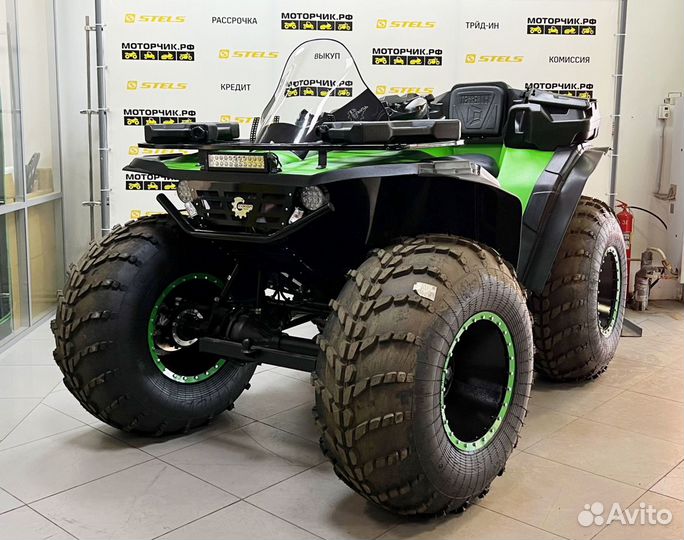 Квадроцикл Сокол 1.5 на мостах УАЗ