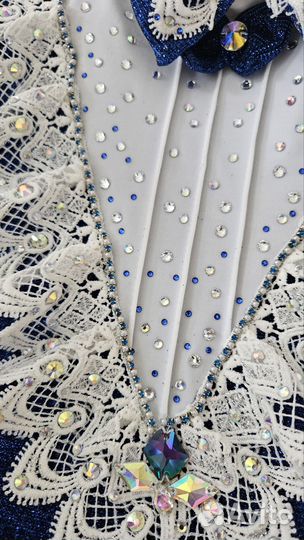 Платье для фигурного катания 104-107 см