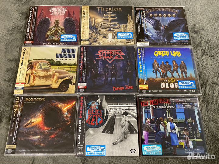 Японские компакт диски (CD japan), новые