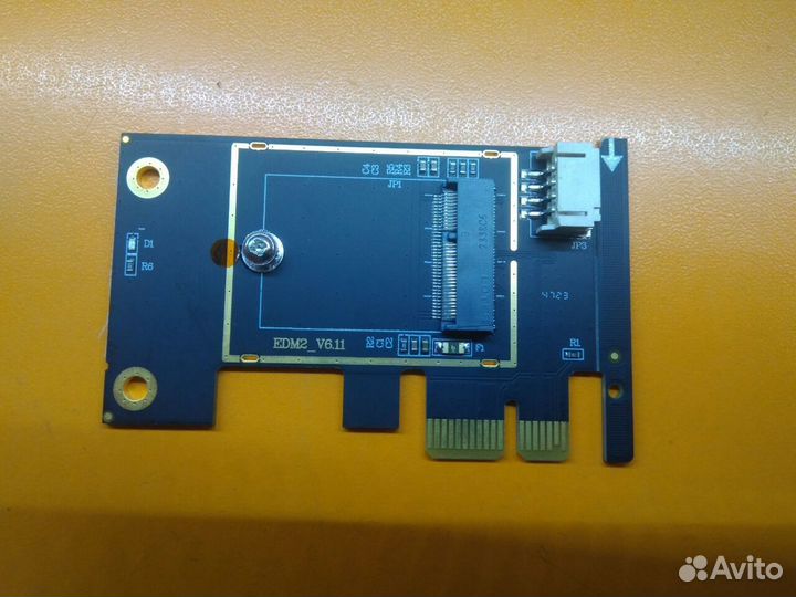 Адаптер PCI-E EDM2 v6.11 с антенной 2x8db