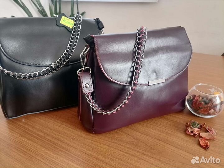 Клатч натуральная кожа