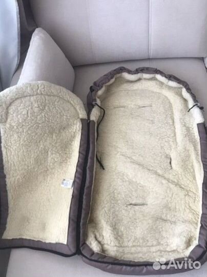 Конверт-одеяло womar овчина