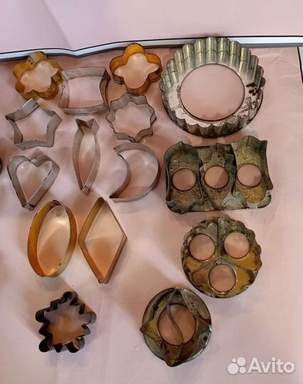 Формочки для теста. 70-е г СССР