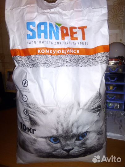 Наполнитель для кошачьего туалета