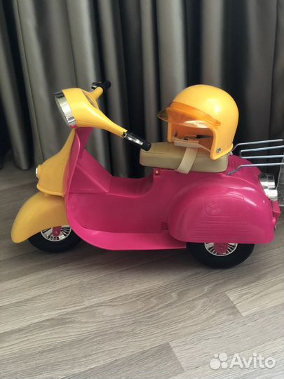 Мотоцикл для куклы Холли