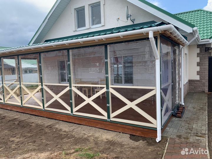 Мягкие окна из пвх 700 мкрн