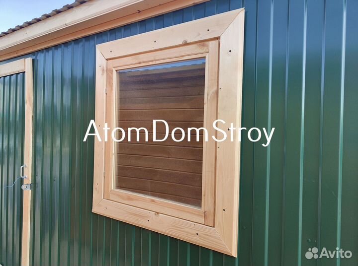 Бытовка хозблок под ключ