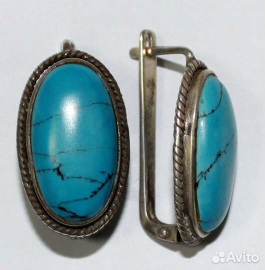 Кольцо. Серьги. Браслет. Бирюза. Малахит. Имитация